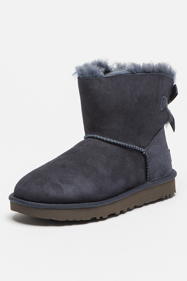 UGG Велурени боти Mini Bailey Bow II - Pepit.bg