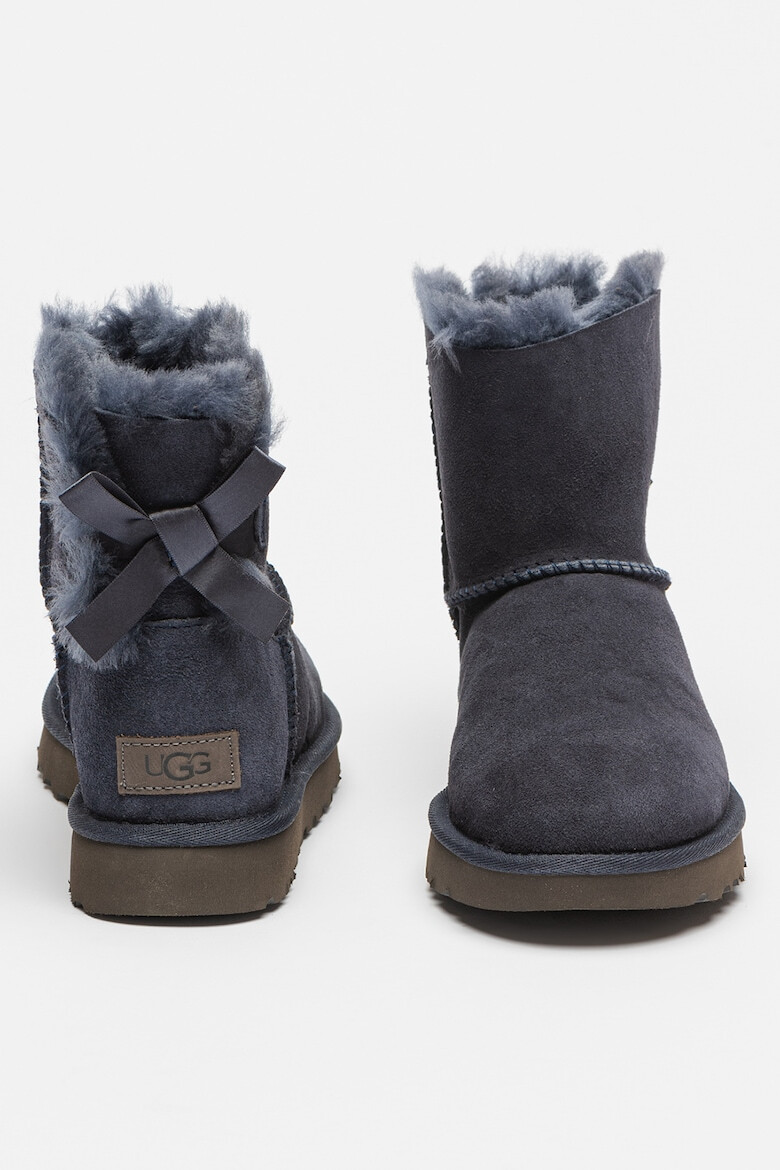 UGG Велурени боти Mini Bailey Bow II - Pepit.bg