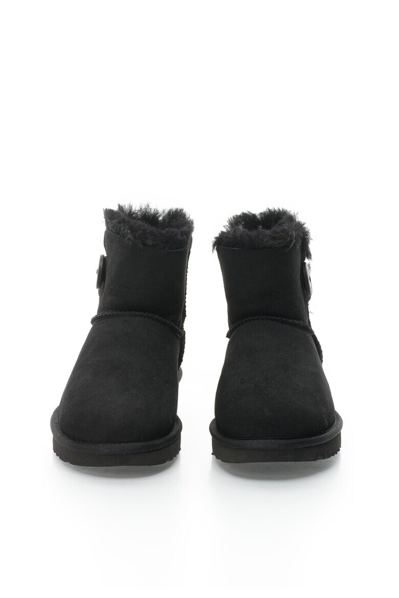 UGG Велурени боти Mini Bailey Button II - Pepit.bg