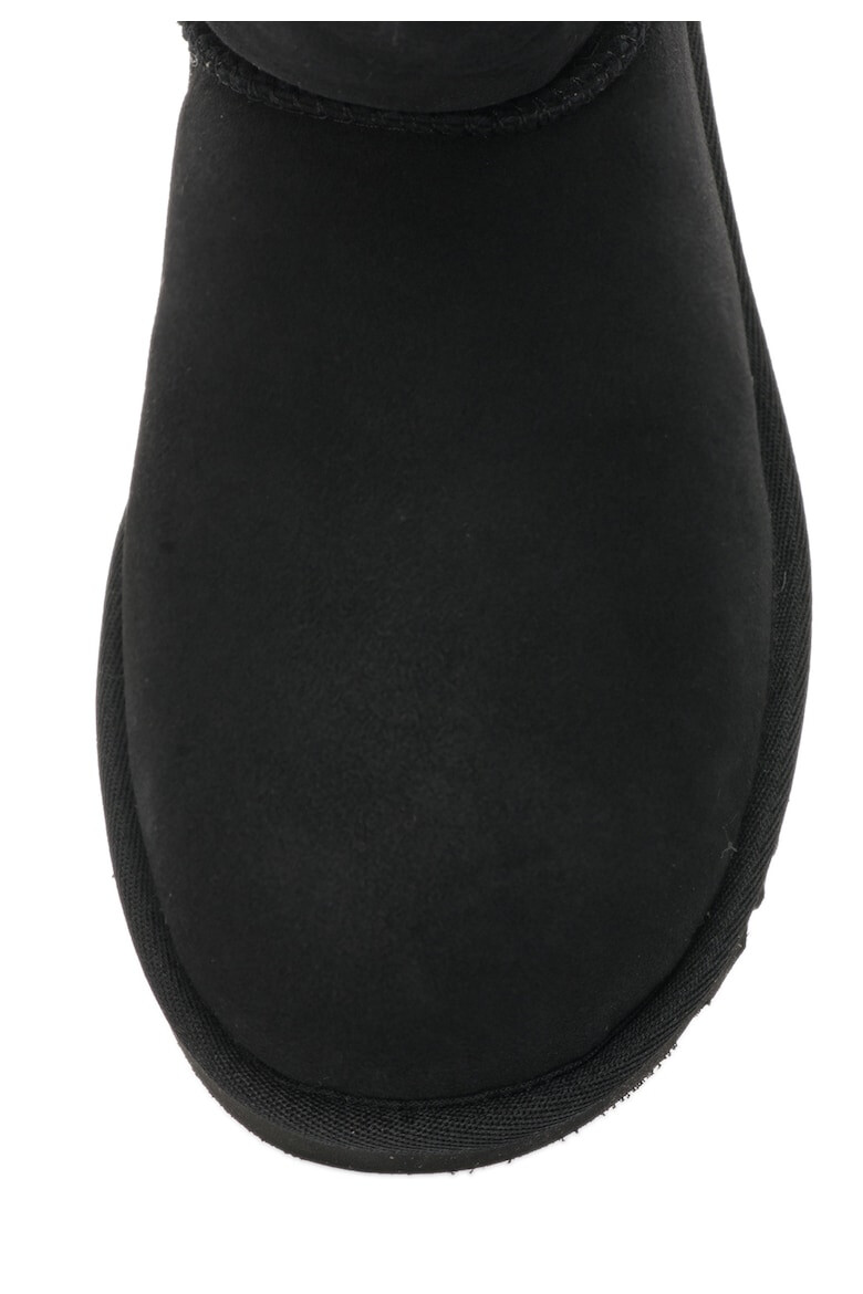 UGG Велурени боти Mini Bailey Button II - Pepit.bg