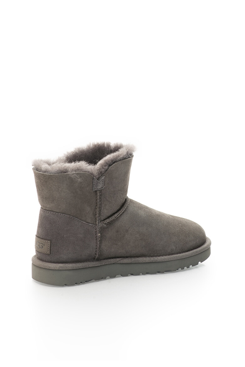 UGG Велурени боти Mini Bailey Button II - Pepit.bg