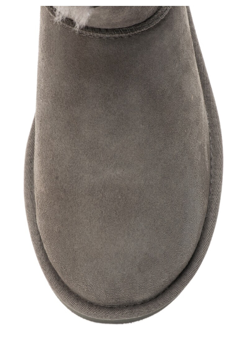 UGG Велурени боти Mini Bailey Button II - Pepit.bg