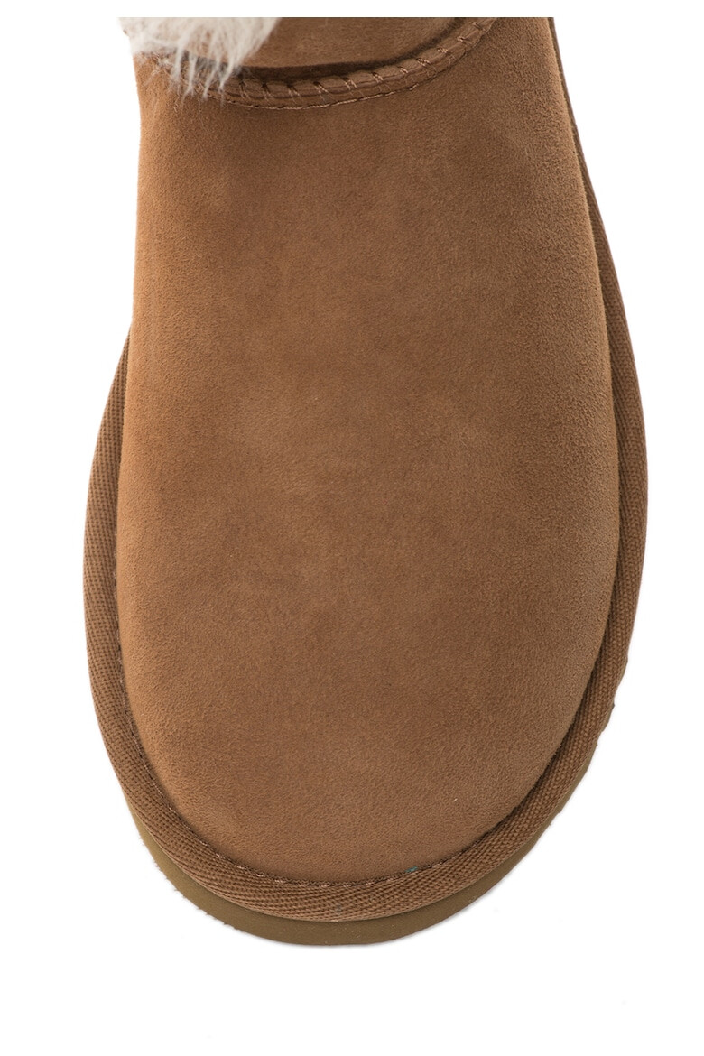 UGG Велурени боти Mini Bailey Button II - Pepit.bg