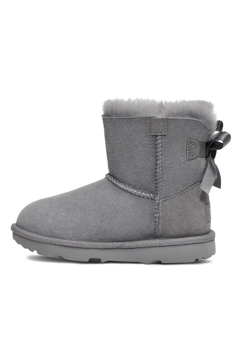 UGG Велурени боти Mini Bailey с панделка - Pepit.bg