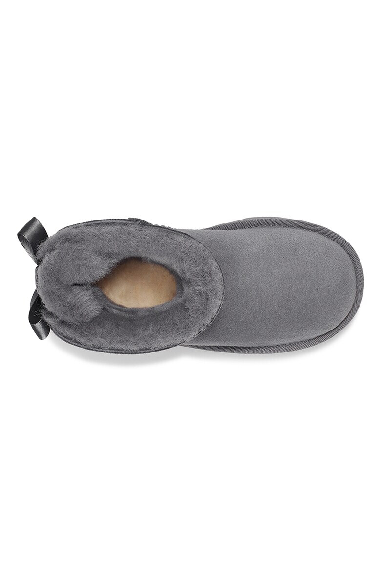 UGG Велурени боти Mini Bailey с панделка - Pepit.bg