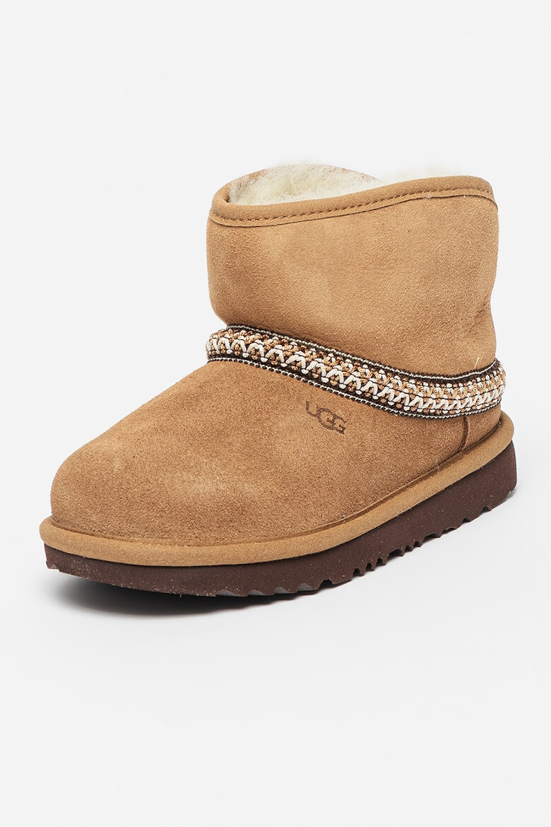 UGG Велурени боти Mini Crescent - Pepit.bg