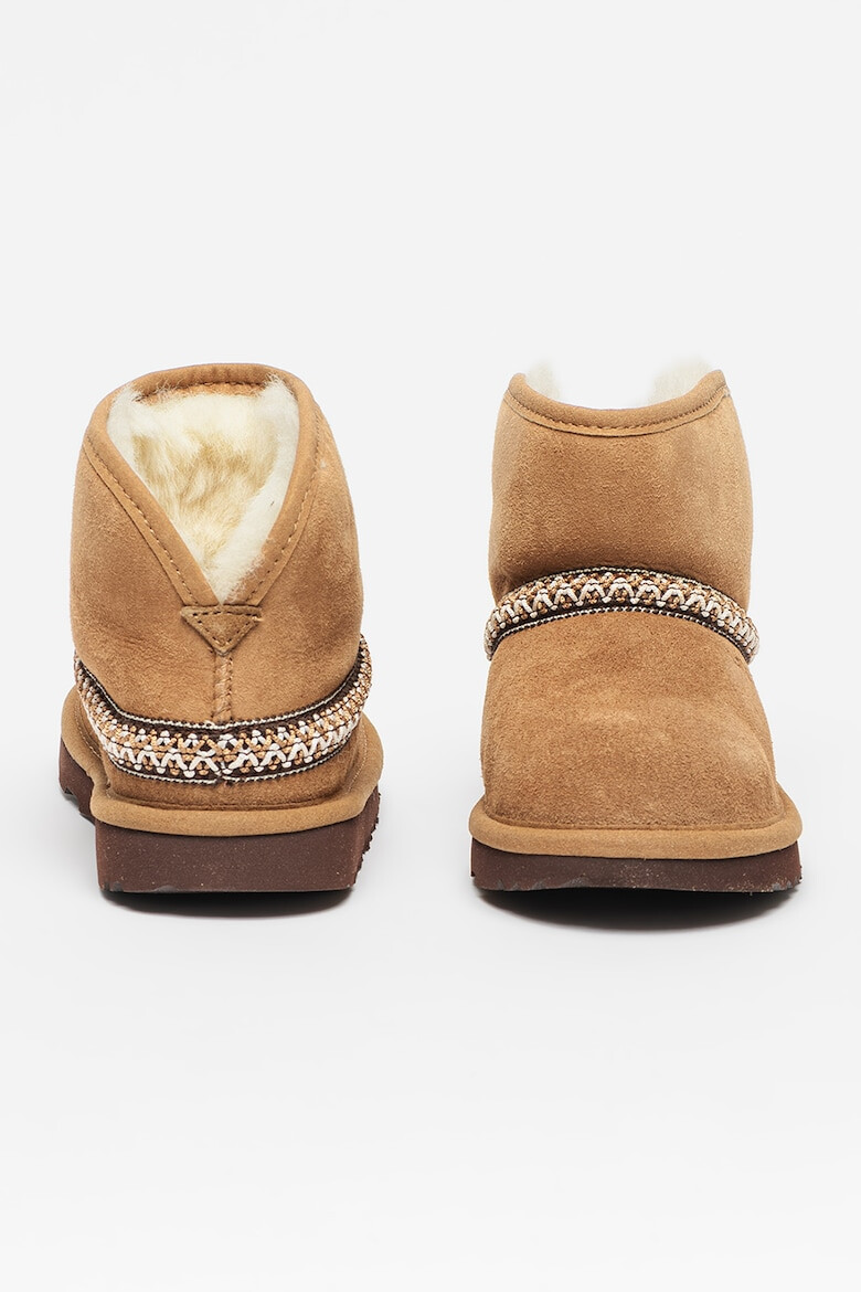 UGG Велурени боти Mini Crescent - Pepit.bg