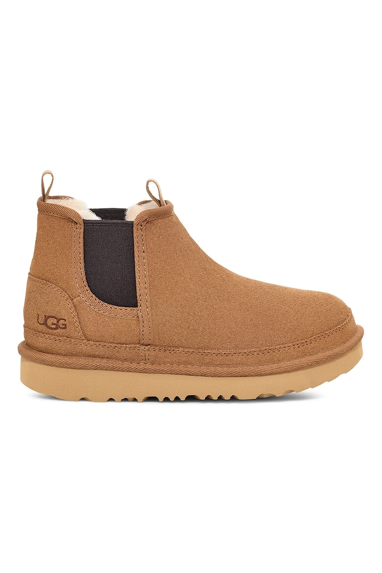 UGG Велурени боти Neumel Chelsea с текстил - Pepit.bg