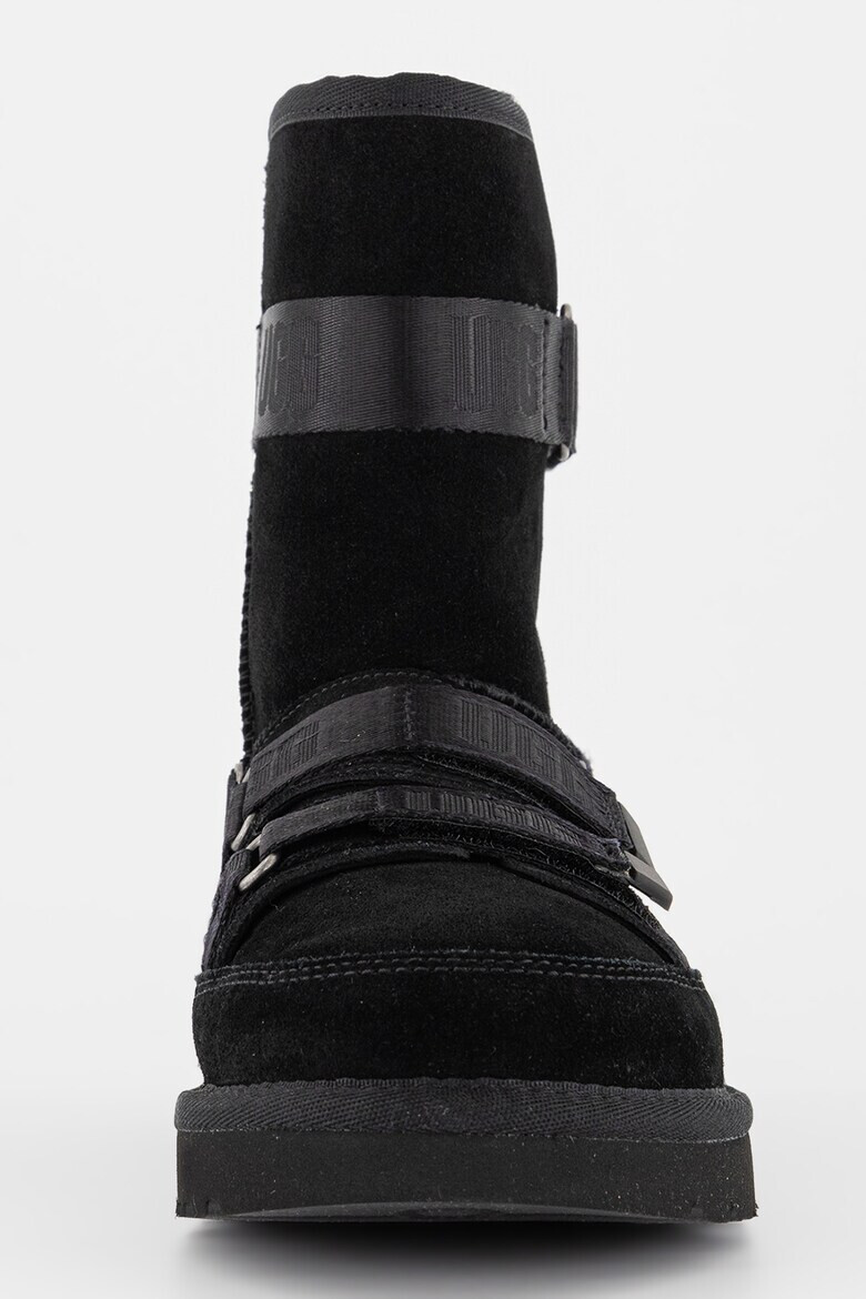UGG Велурени боти с лого - Pepit.bg