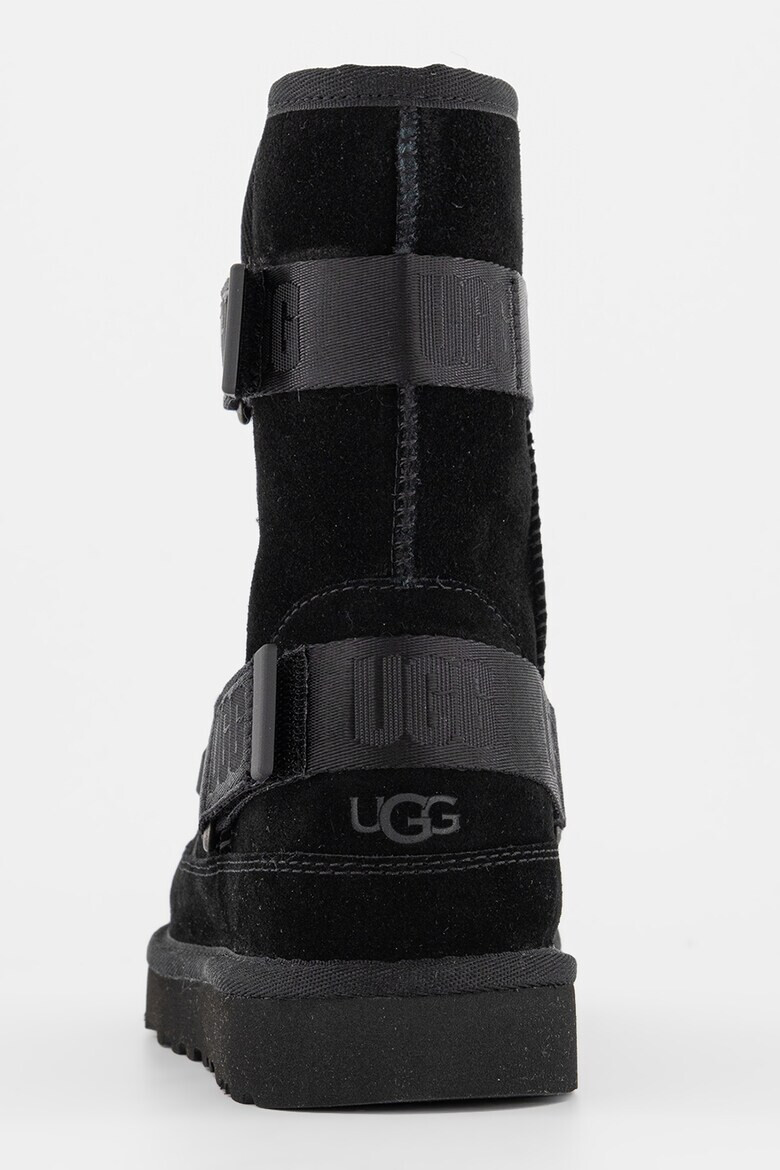 UGG Велурени боти с лого - Pepit.bg