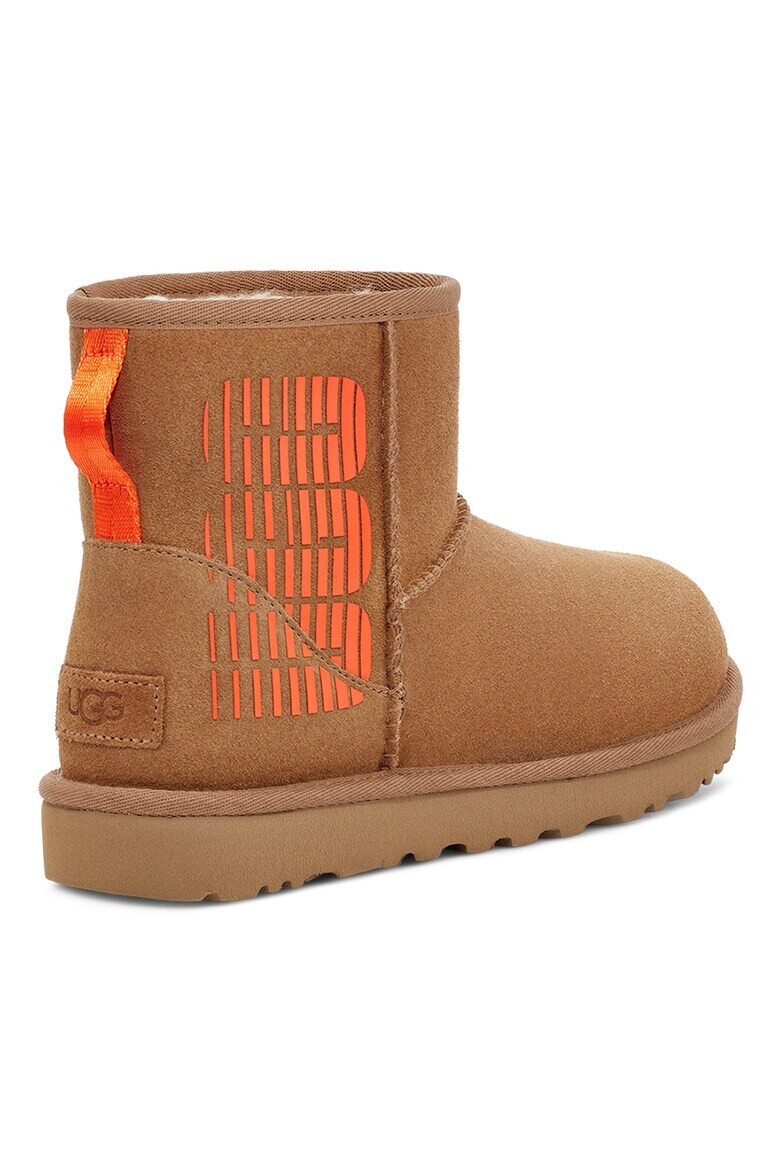 UGG Велурени боти с лого - Pepit.bg