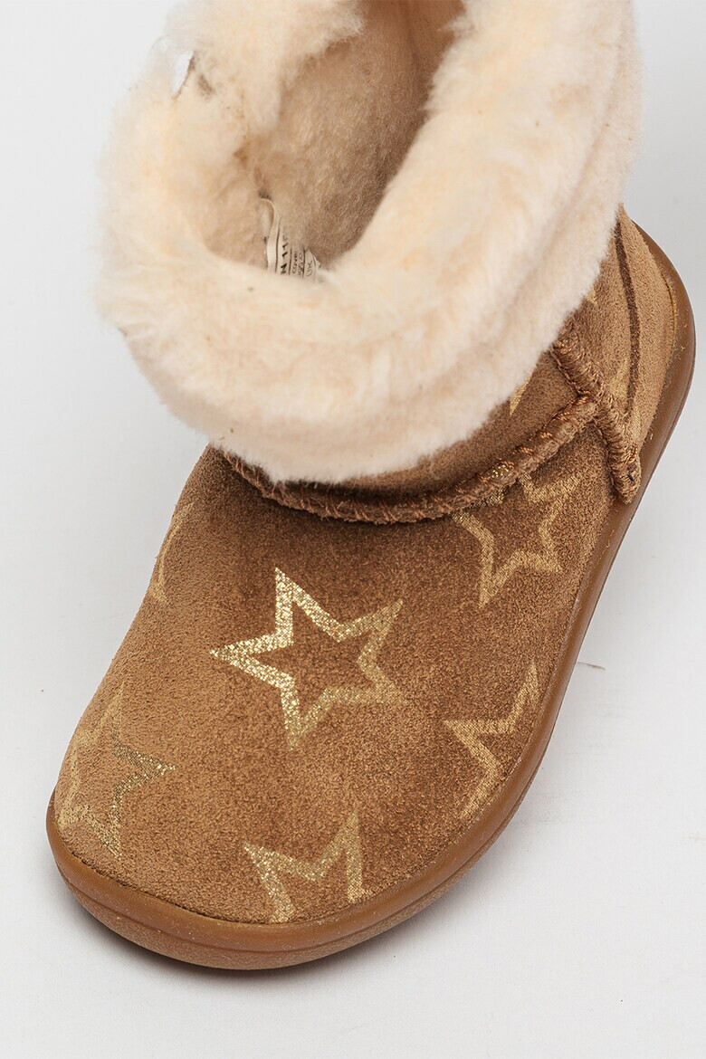 UGG Велурени боти с вълнена вата Sammee Iridescent - Pepit.bg