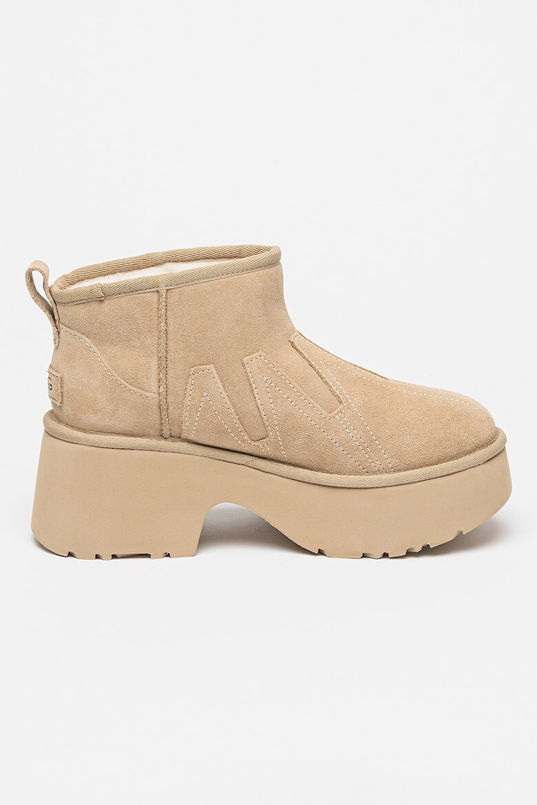 UGG Велурени боти Ultra Mini New Heights - Pepit.bg