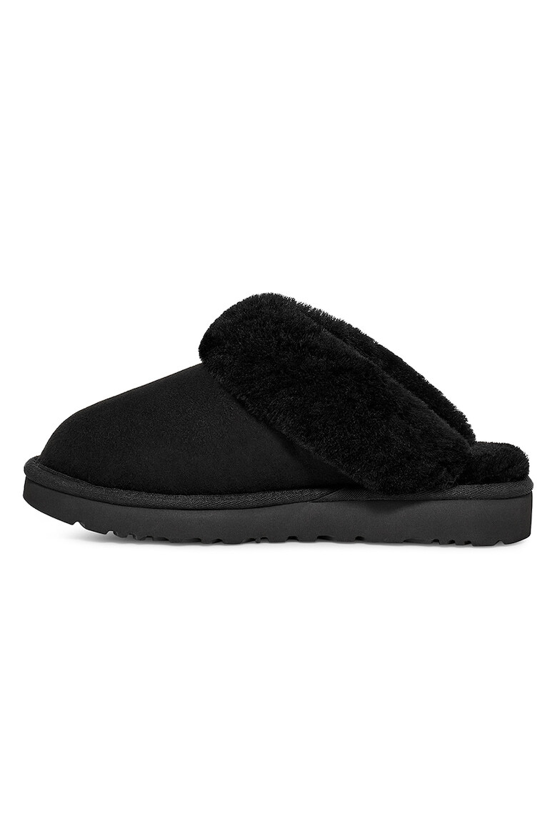 UGG Велурени чехли Classic с подплата от еко кожа - Pepit.bg