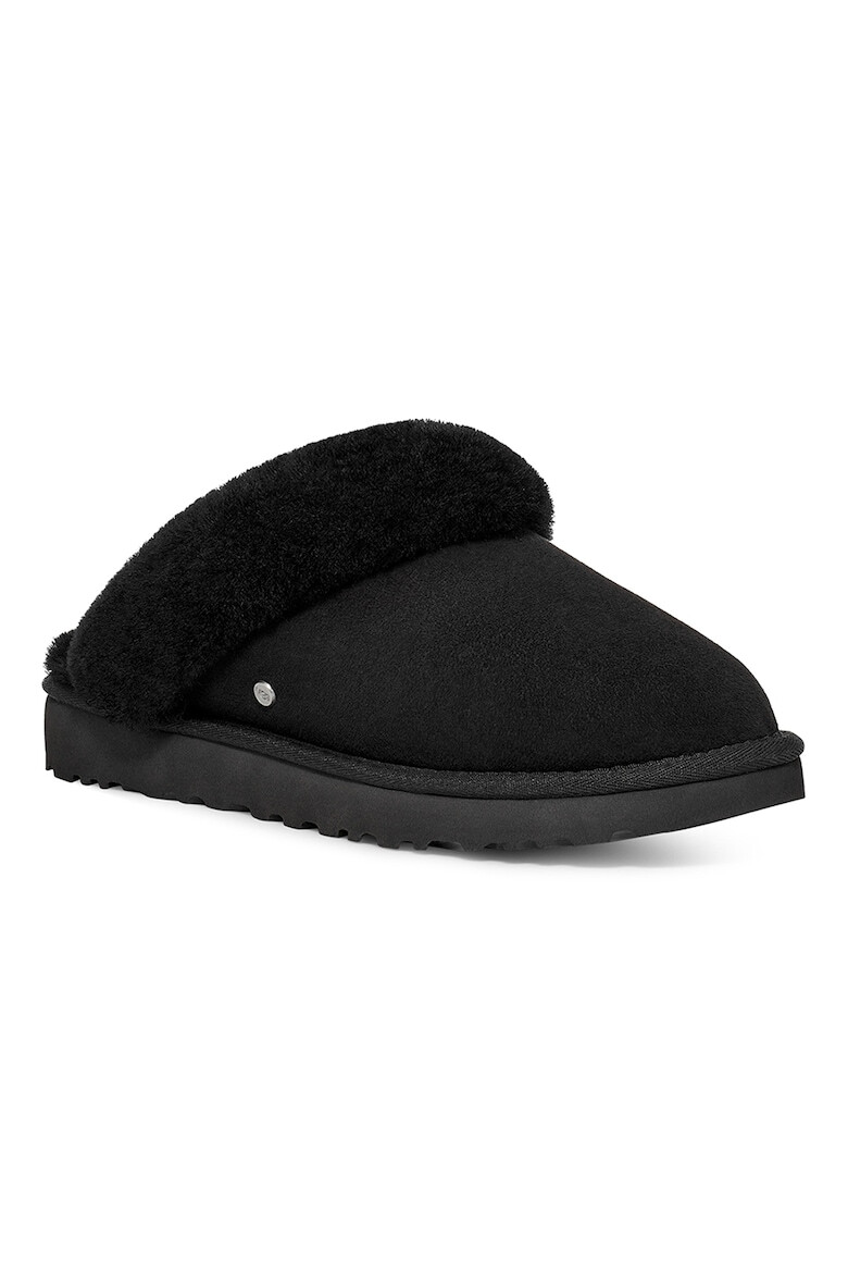 UGG Велурени чехли Classic с подплата от еко кожа - Pepit.bg