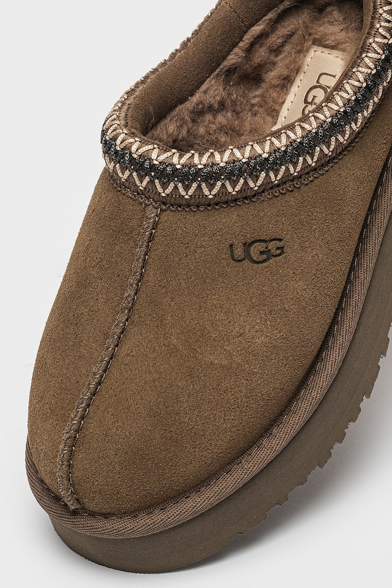 UGG Велурени чехли Tazz с бродерии - Pepit.bg