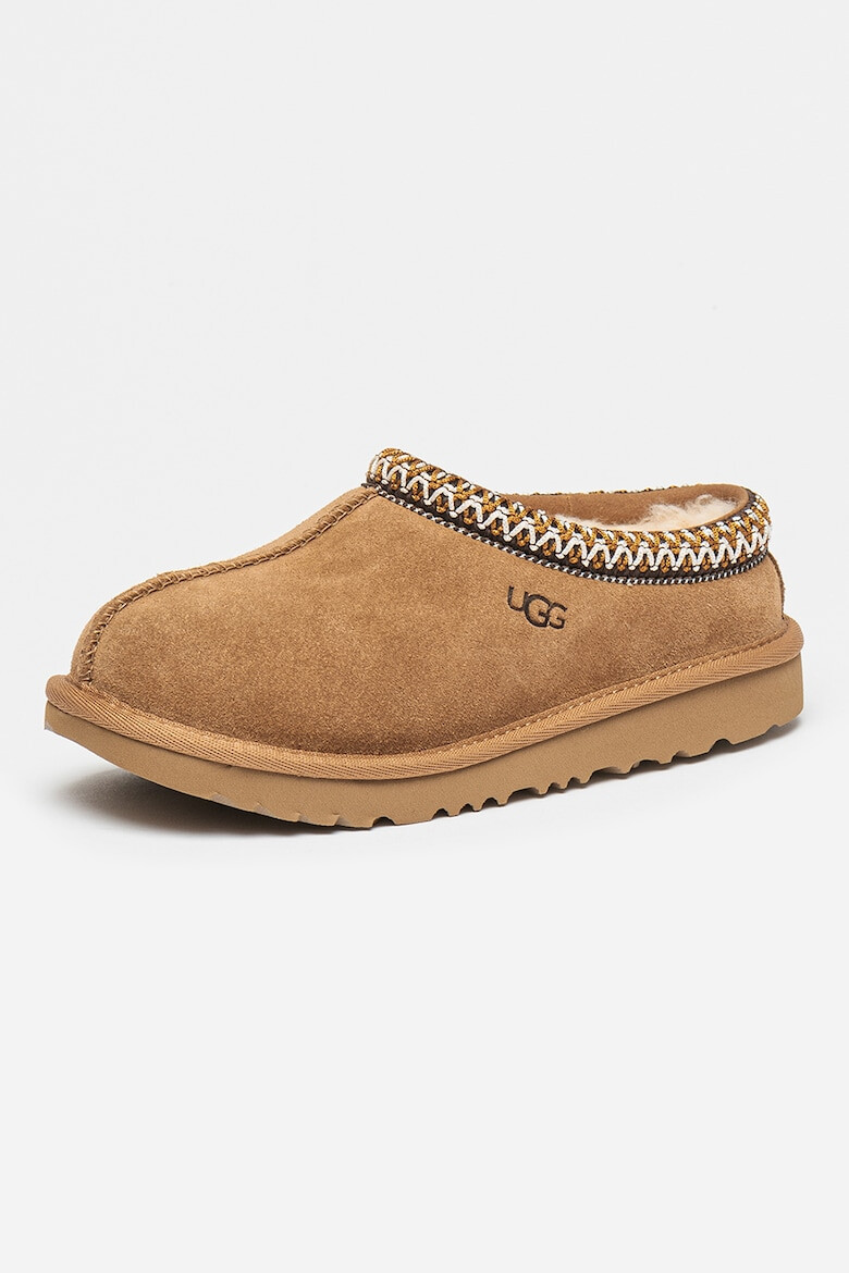 UGG Велурени домашни пантофи Tasman с бродерия - Pepit.bg