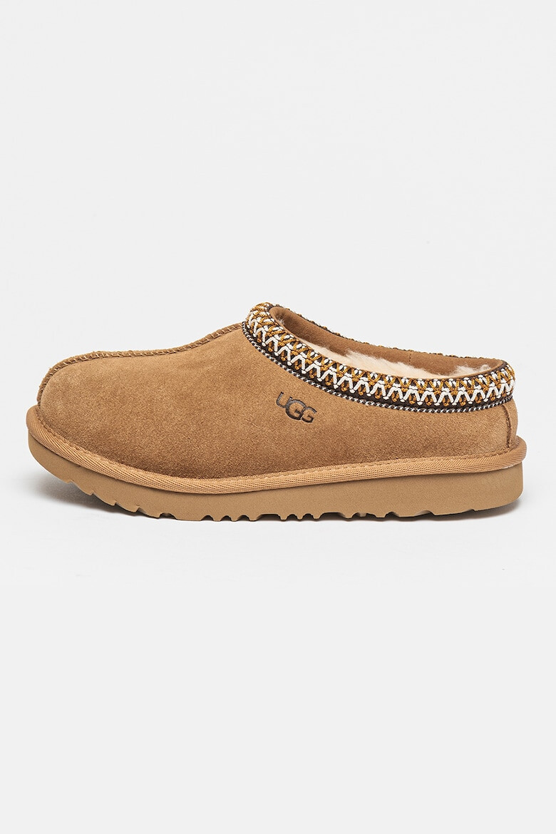 UGG Велурени домашни пантофи Tasman с бродерия - Pepit.bg