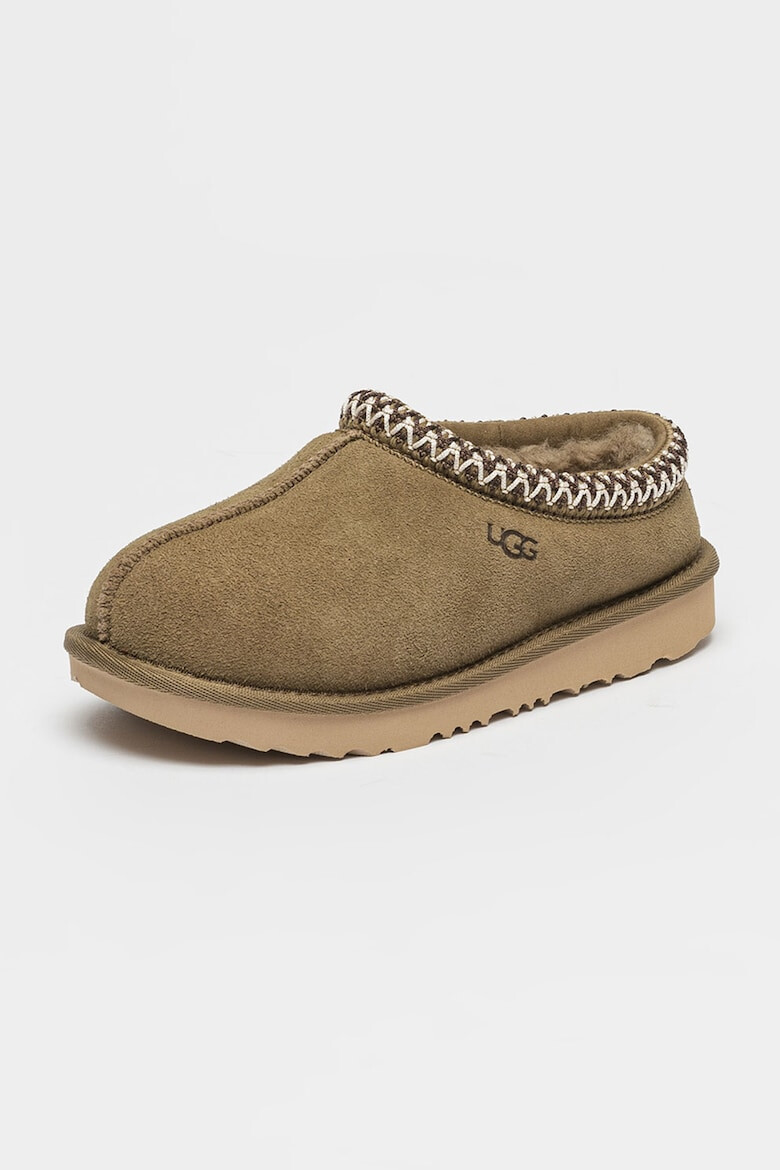 UGG Велурени домашни пантофи Tasman с бродерия - Pepit.bg