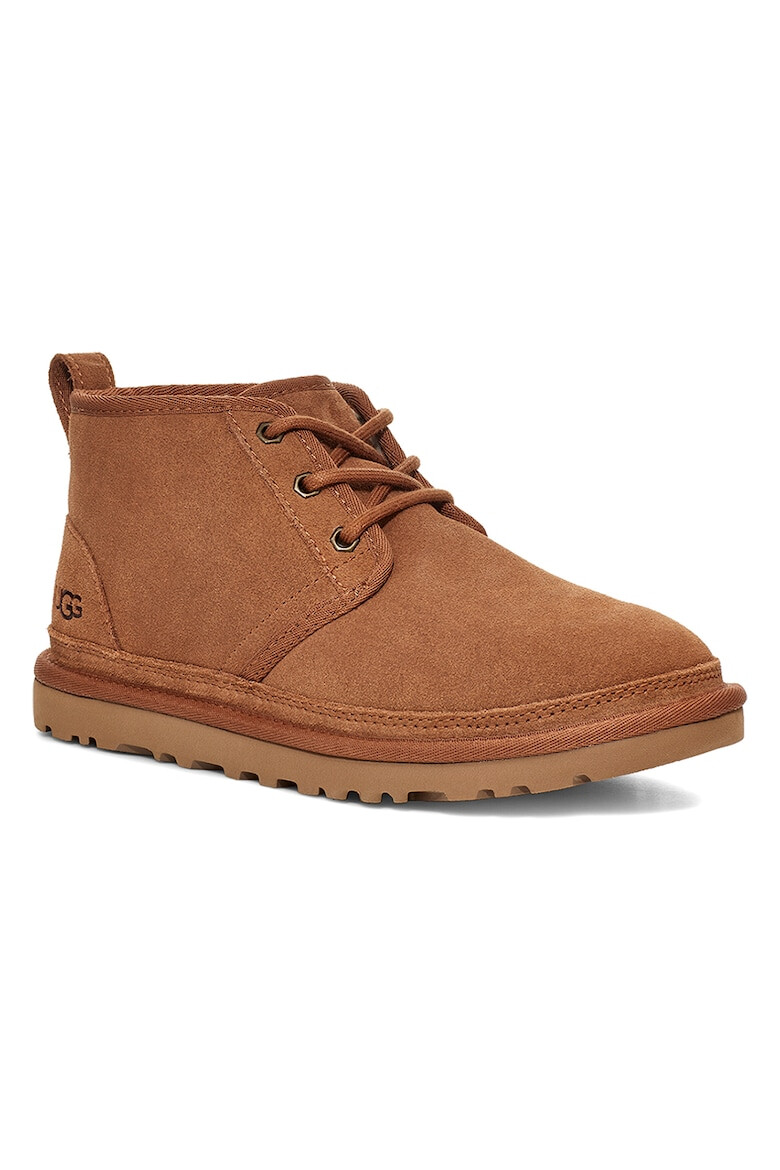 UGG Велурени кларкове Neumel - Кафяв - Pepit.bg