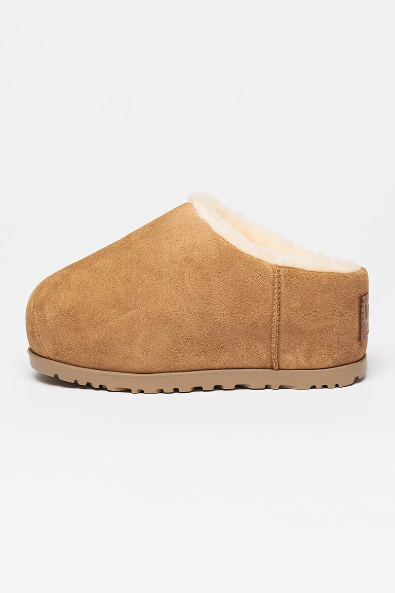UGG Велурени обувки Mules с равна платформа - Pepit.bg