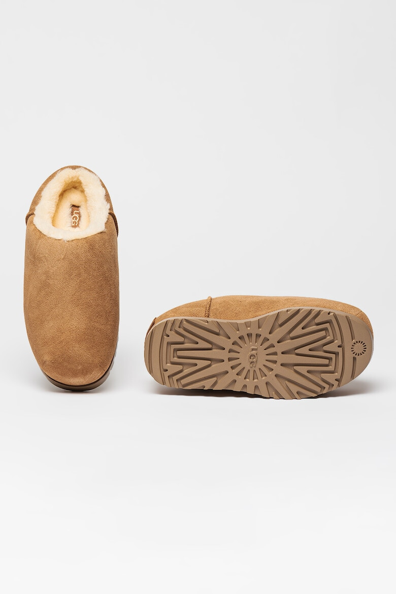UGG Велурени обувки Mules с равна платформа - Pepit.bg