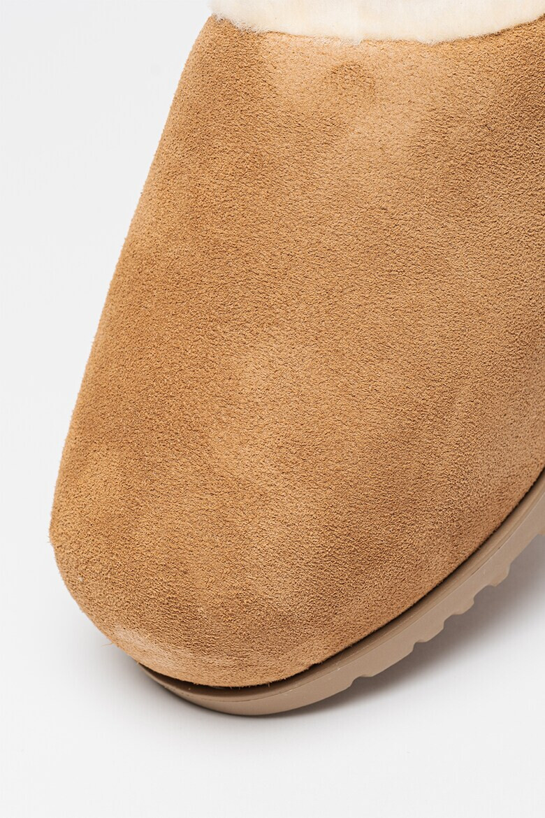 UGG Велурени обувки Mules с равна платформа - Pepit.bg