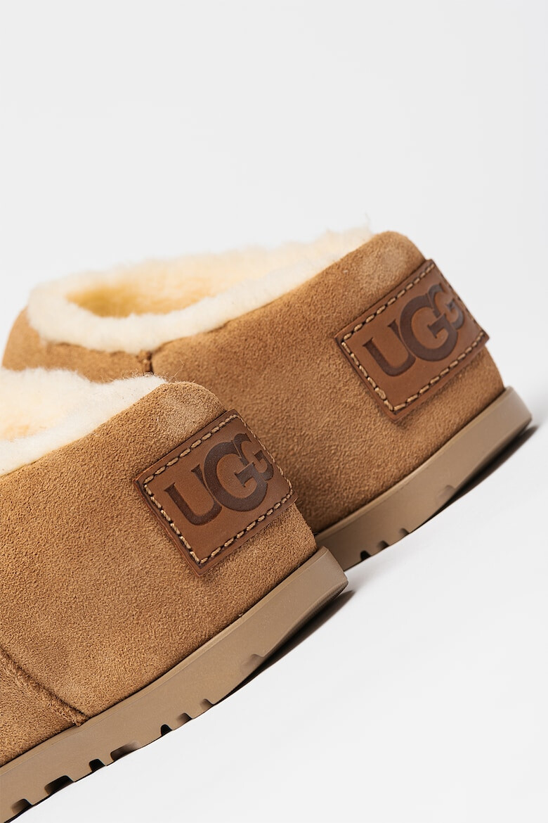 UGG Велурени обувки Mules с равна платформа - Pepit.bg
