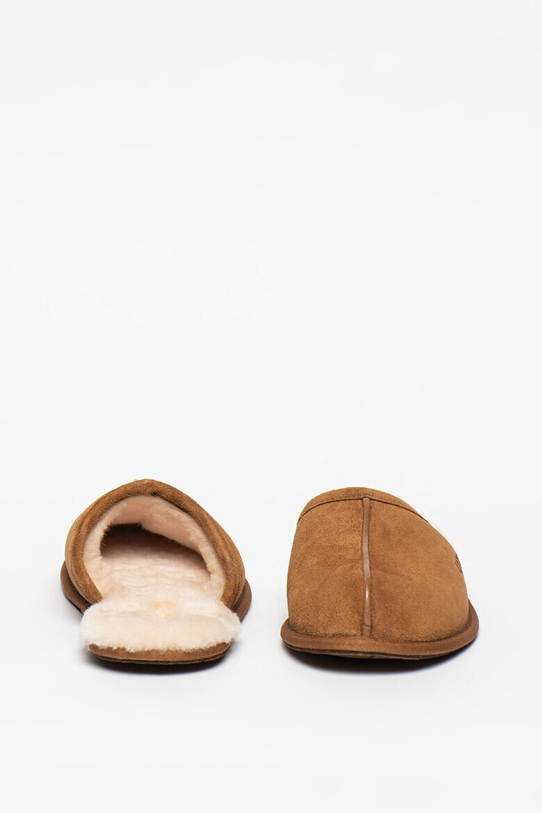 UGG Велурени пантофи Scuff с лого - Pepit.bg
