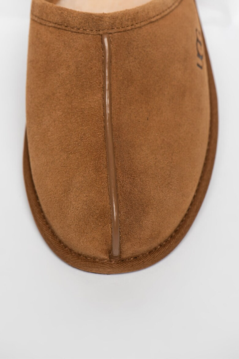UGG Велурени пантофи Scuff с лого - Pepit.bg