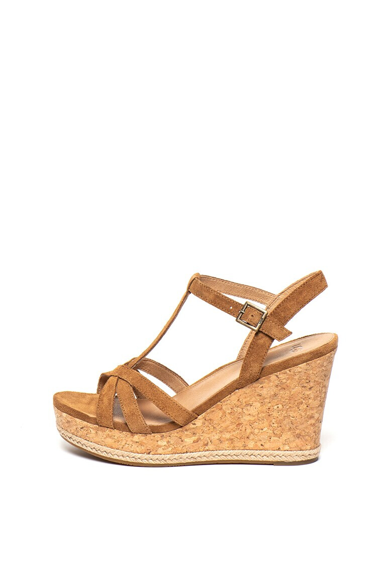 UGG Велурени сандали Melissa - Pepit.bg