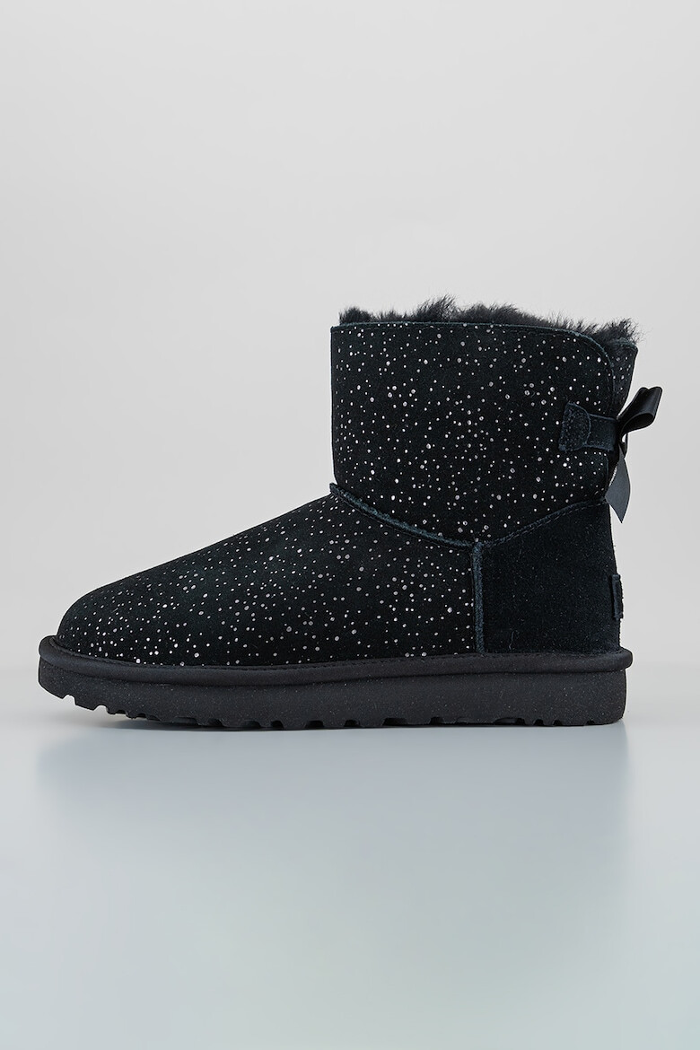 UGG Велурени зимни боти Mini Bailey Bow - Pepit.bg