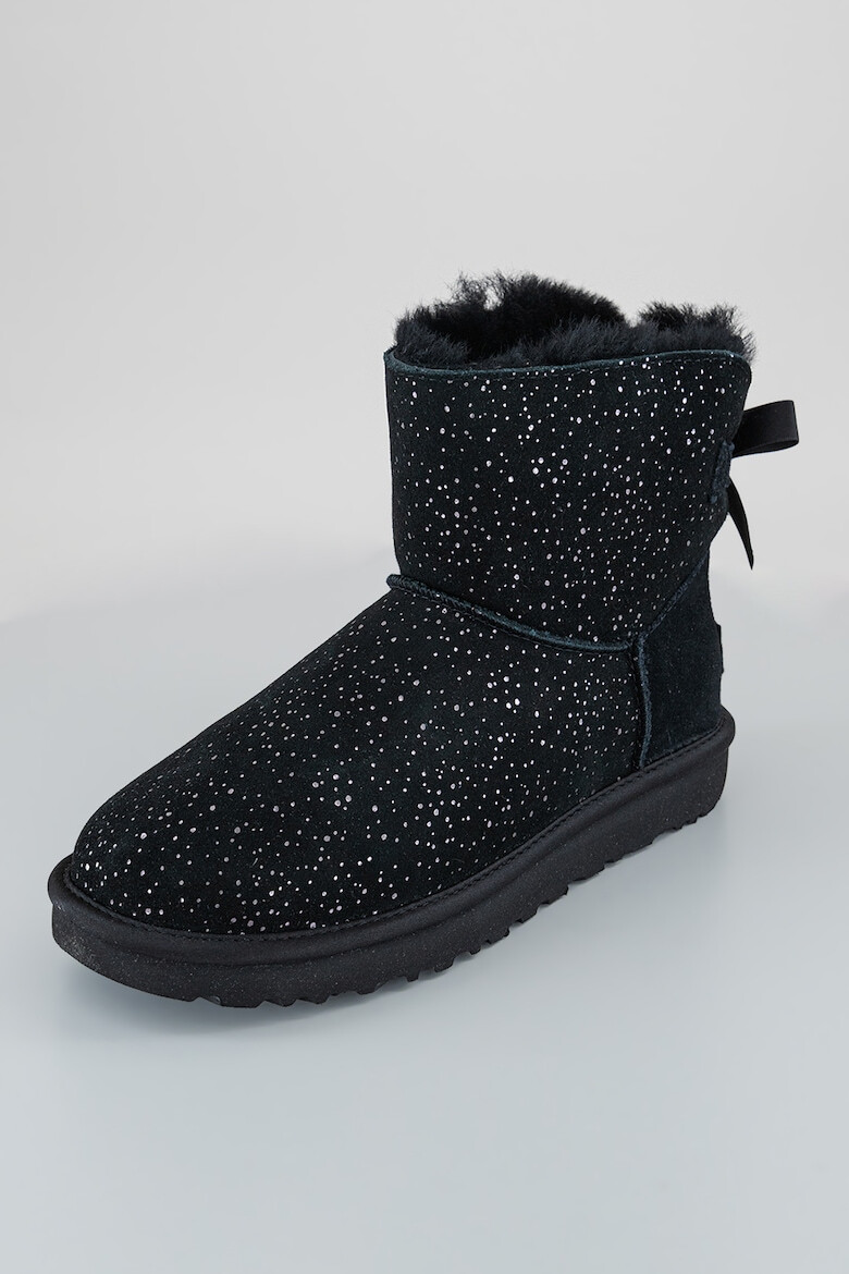 UGG Велурени зимни боти Mini Bailey Bow - Pepit.bg
