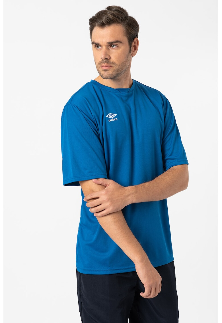 UMBRO Тениска с овално деколте и релеф - Pepit.bg