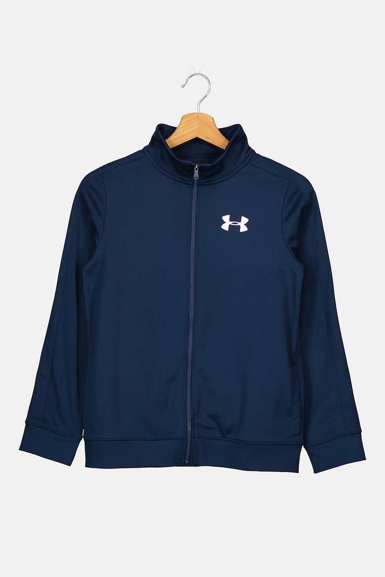 Under Armour Анцуг с цип и лого за фитнес Knit - 32878 - Pepit.bg