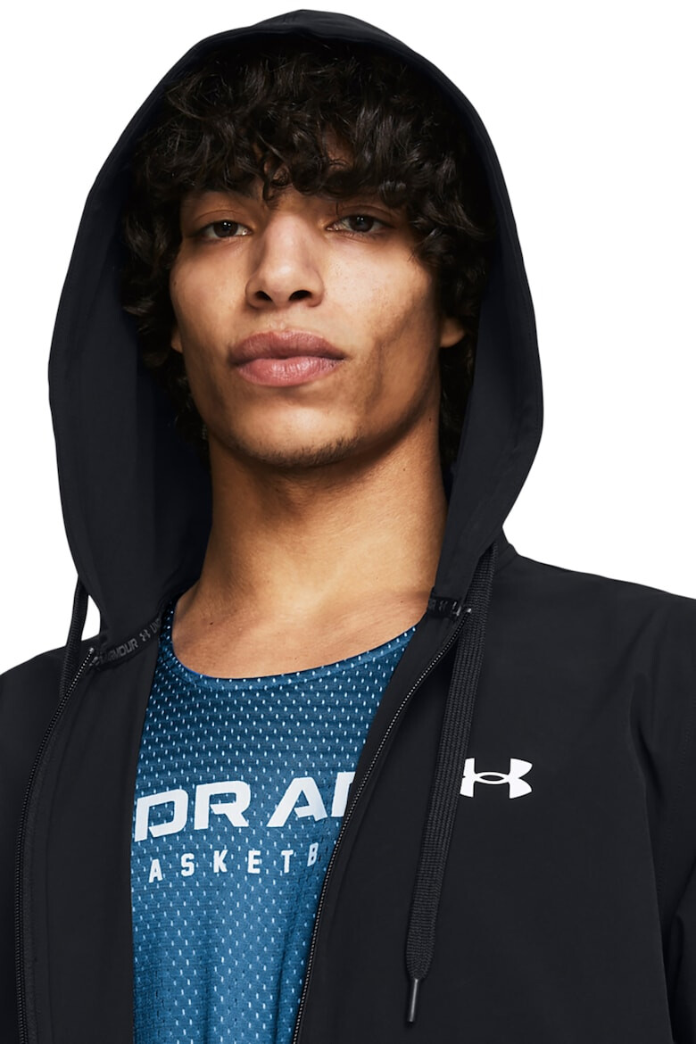 Under Armour Баскетболно яке с цип и качулка - Pepit.bg