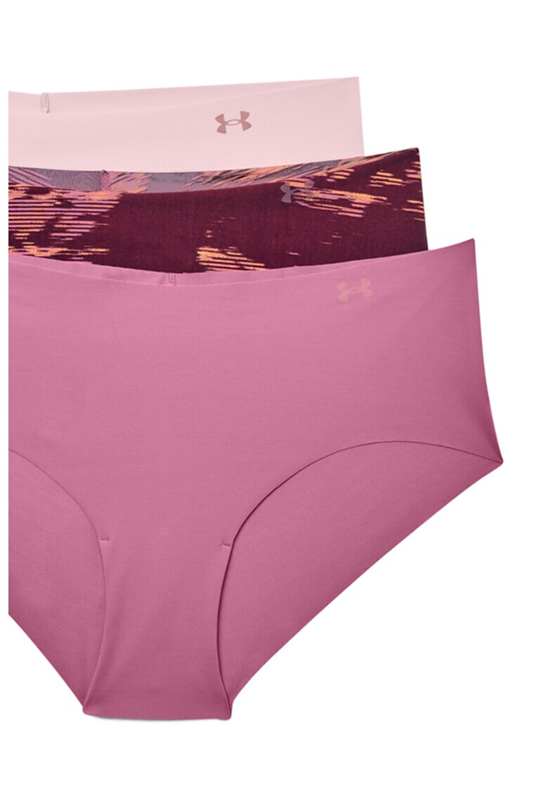 Under Armour Безшевни бикини тип хипстър - 3 чифта - Pepit.bg