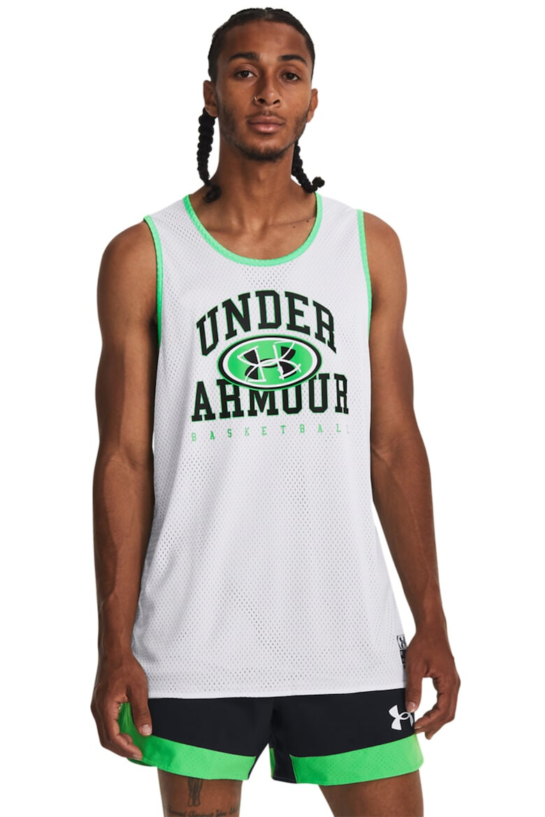 Under Armour Двулицев баскетболен топ Baseline - Pepit.bg