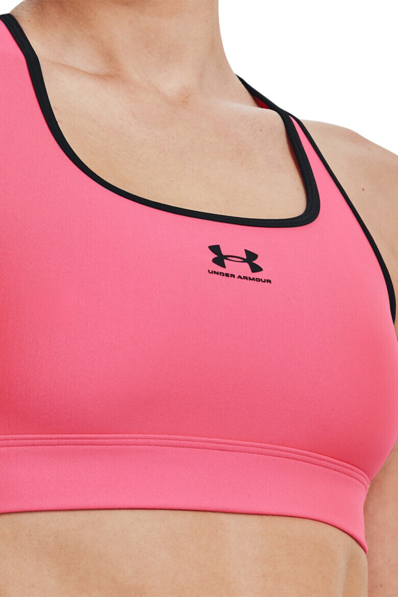 Under Armour Фитнес бюстие Authentics с изрязан гръб - Pepit.bg