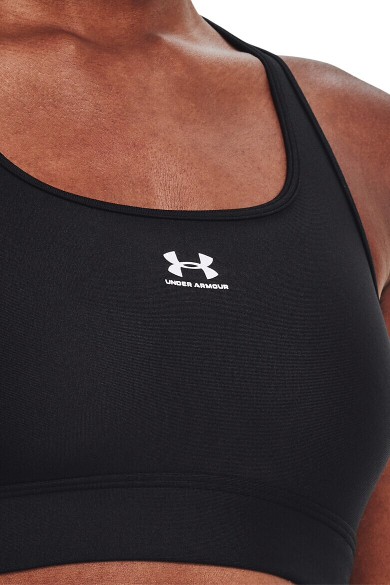 Under Armour Фитнес бюстие Authentics с изрязан гръб - Pepit.bg