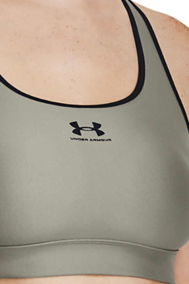 Under Armour Фитнес бюстие Authentics с изрязан гръб - Pepit.bg