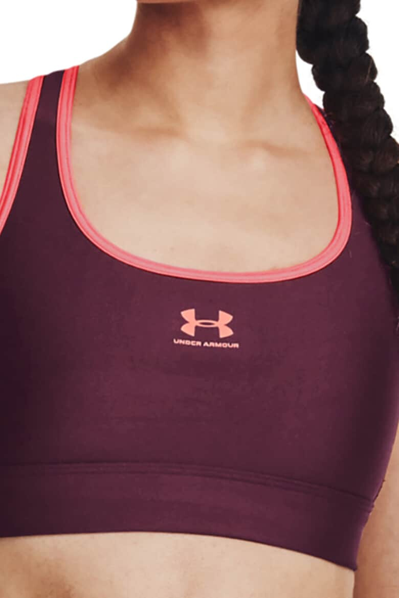 Under Armour Фитнес бюстие Authentics с изрязан гръб - Pepit.bg