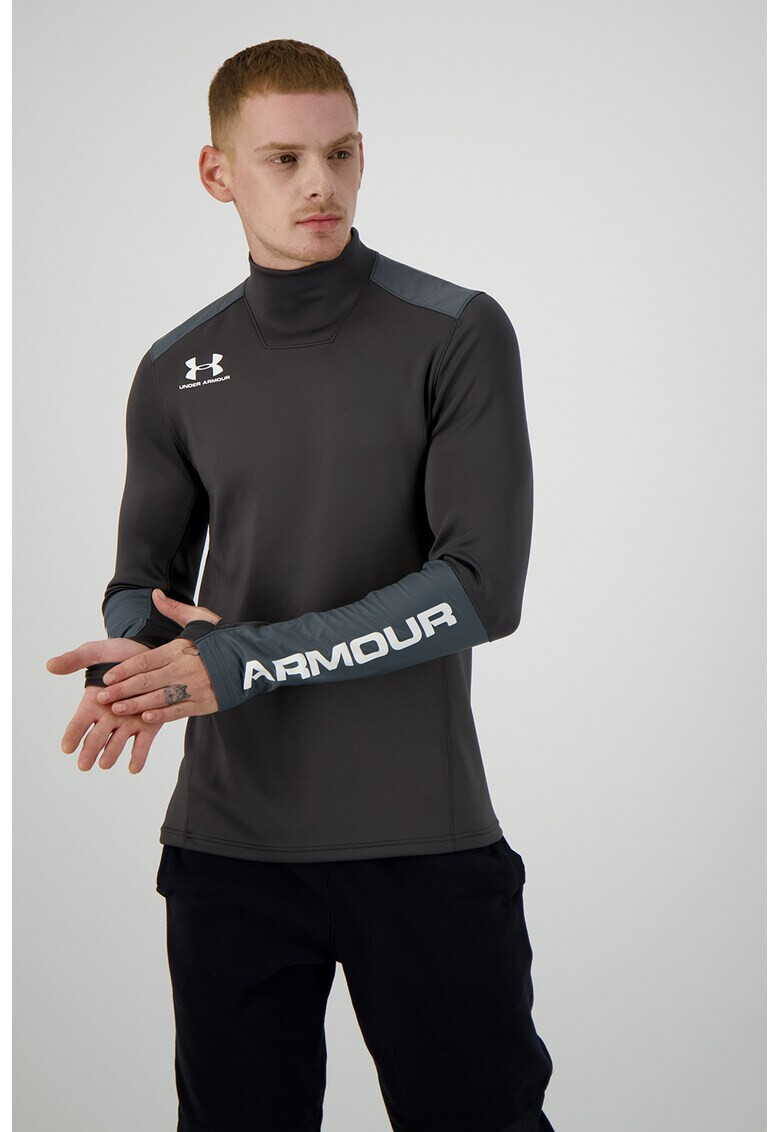 Under Armour Фитнес блуза Accelerate Pro с лого - Pepit.bg