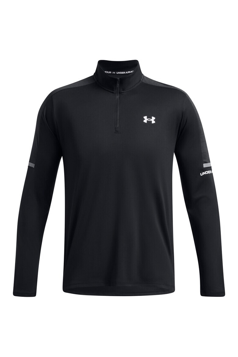 Under Armour Фитнес блуза Core+ Tech с къс цип - Pepit.bg