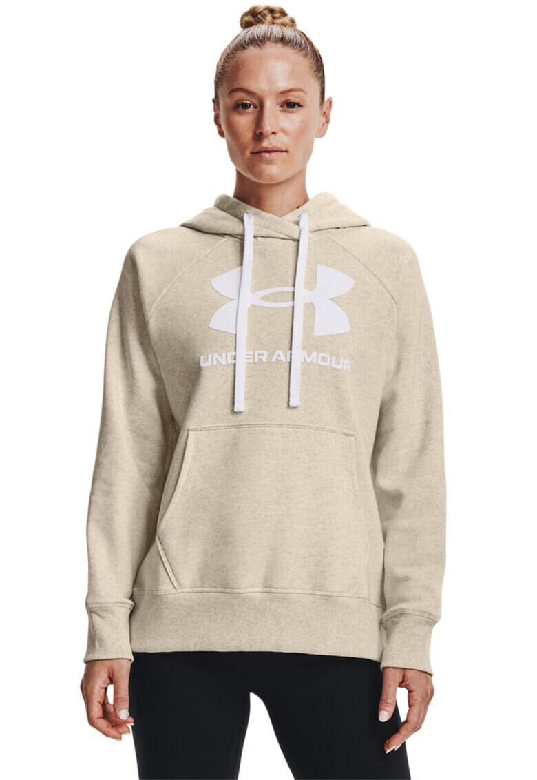 Under Armour Фитнес худи Rival с лого - Pepit.bg
