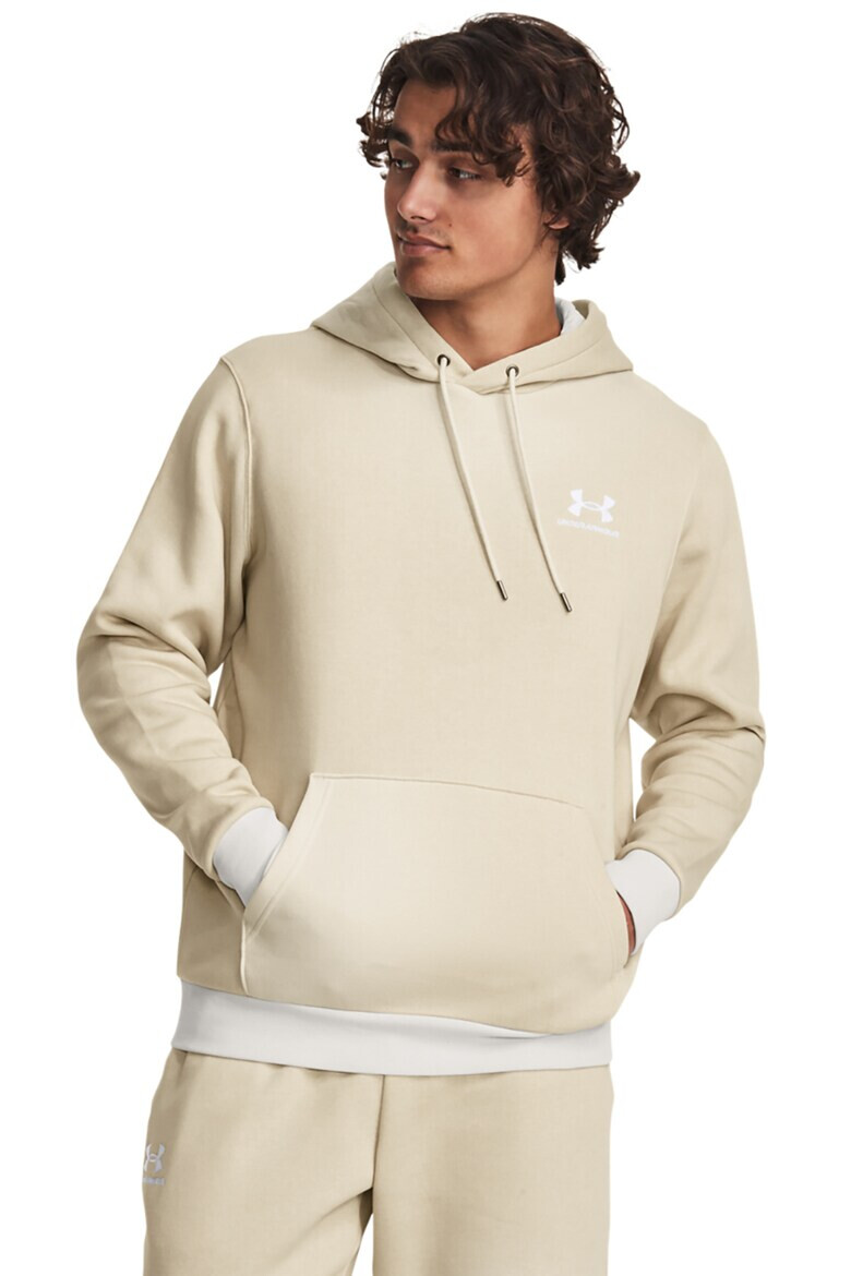 Under Armour Фитнес худи Essential с джоб кенгуру - Pepit.bg