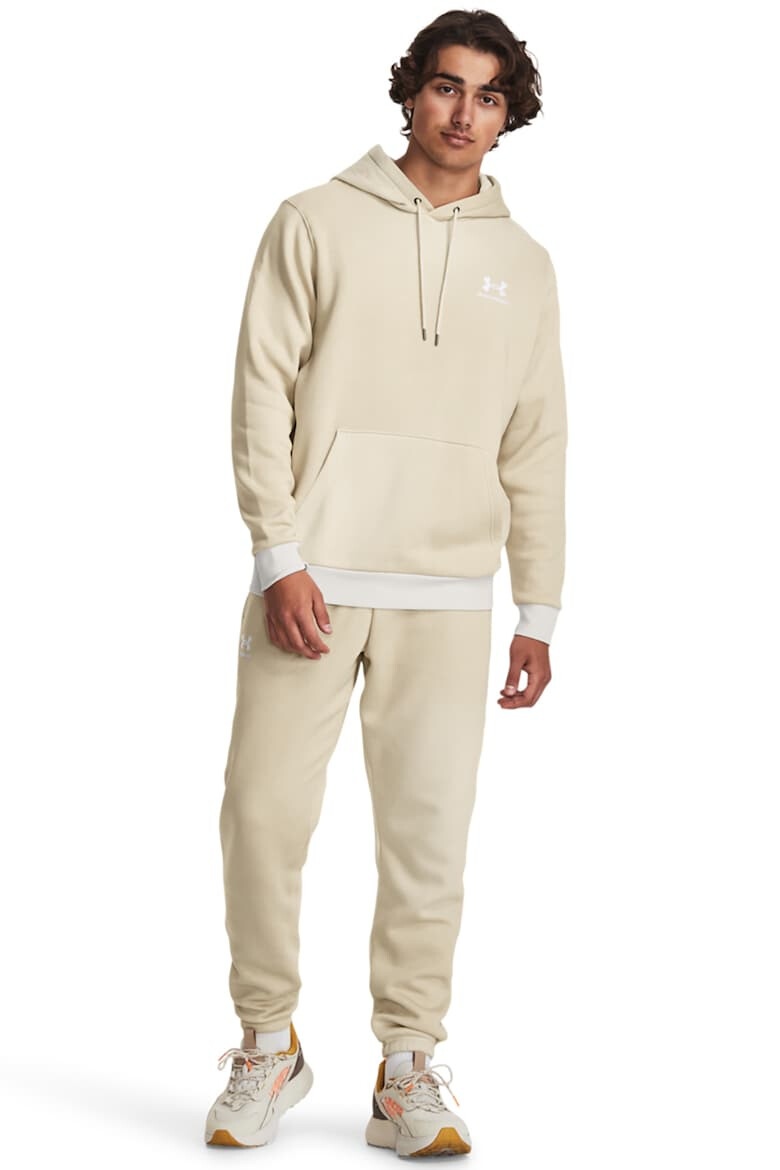 Under Armour Фитнес худи Essential с джоб кенгуру - Pepit.bg