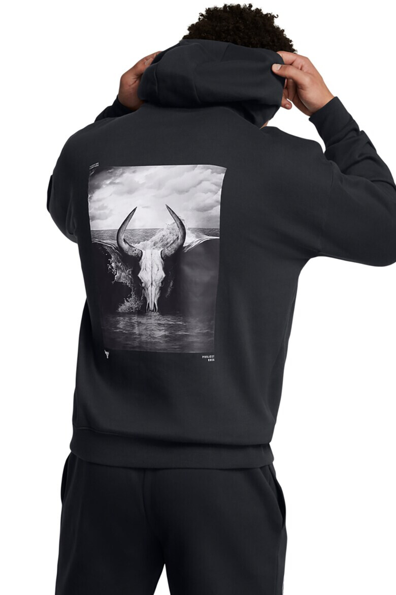 Under Armour Фитнес худи Icon с лого - Pepit.bg