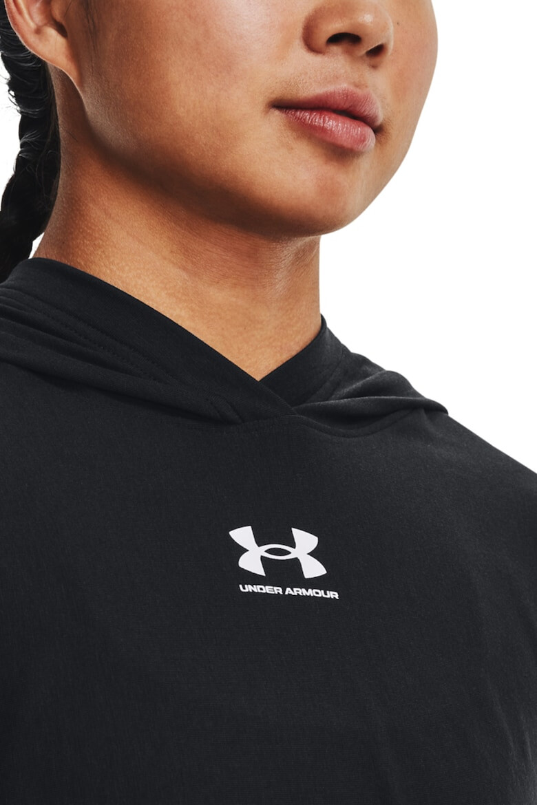 Under Armour Фитнес худи Rival от плюш - Pepit.bg