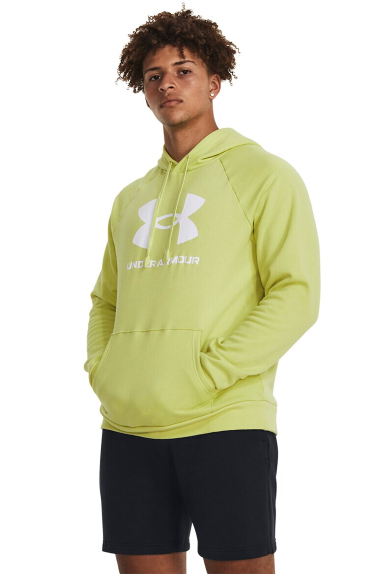 Under Armour Фитнес худи Rival с лого - Pepit.bg